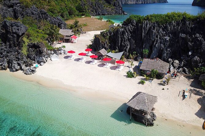 Seacret Luxury Catamaran Yacht Group Island Hopping Tour - Stop 1: Big Lagoon, limestone cliffs, swim time, and optional kayaking