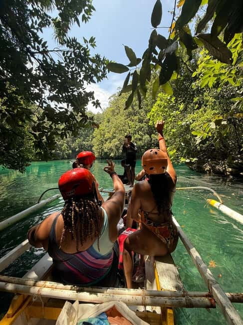 Siargao: Jellyfish Sohoton Cove Tour with Lunch and Pickup - Magkukuob Cave cliff jump: short, intense, and guided