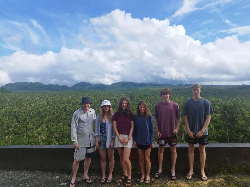 Siargao:Lagoon,Cave Rock Pool, w/Lunch & Transfer - Coconut Mountain View Deck and the Human Drone Photo Moment