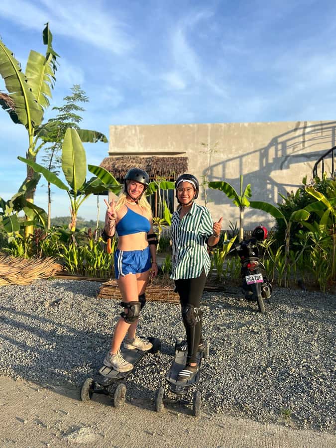 Siargao : Morning 1 Hour Guided Electric Skate Experience - Why the Small Group of 4 Makes a Big Difference