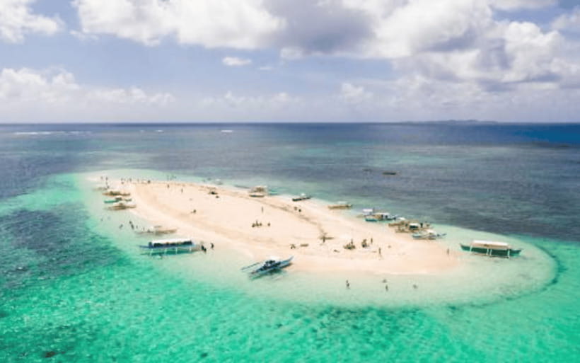 Siargao Tour I (Private Tour) - Naked Island: tan time, plus a quick splash