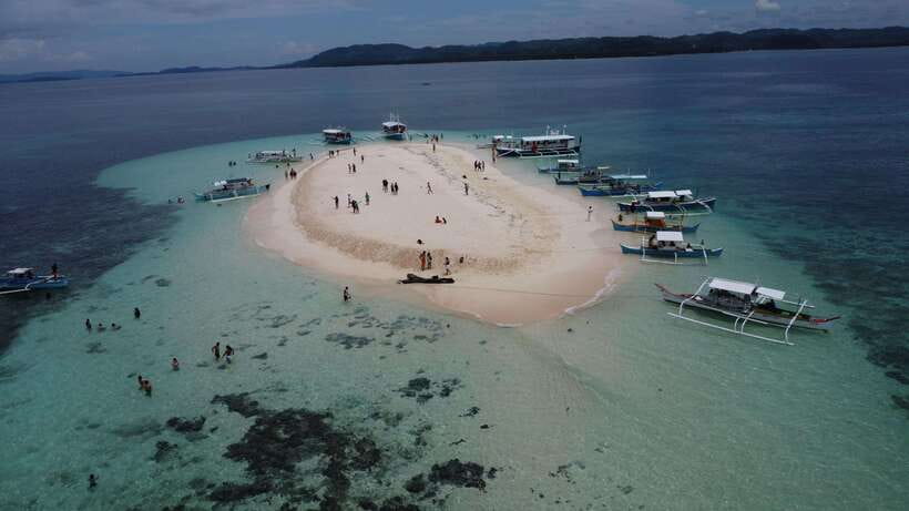 SIARGAO TRI-island DAKU/NAKED/GUYAM free drone/lunch - Guyam Island: the short, charming stop for swim breaks
