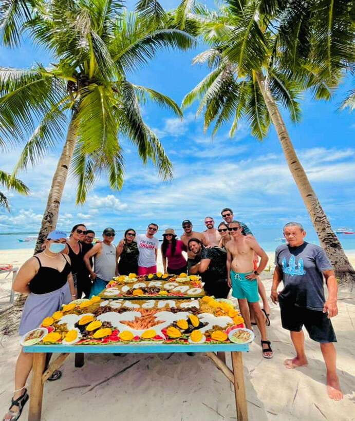 Siargao Tri-Island with Drone & Mermaid Tail - Guyam Island’s beach break, plus Secret Island depending on the tide