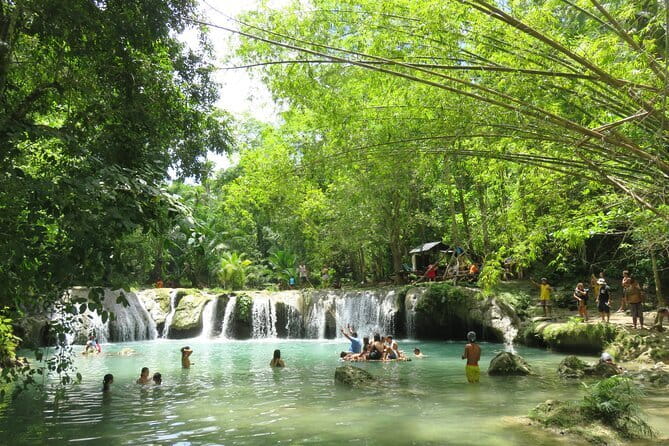 Siquijor Land Tour - Old Enchanted Balete Tree And The Fish Spa At The Roots