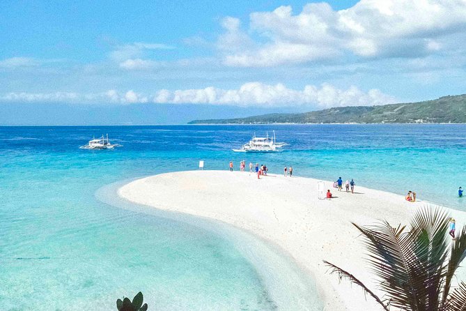 Whale Shark Watching with Sumilon Sandbar and Kawasan Falls Tour - A full day south of Cebu, starting before sunrise